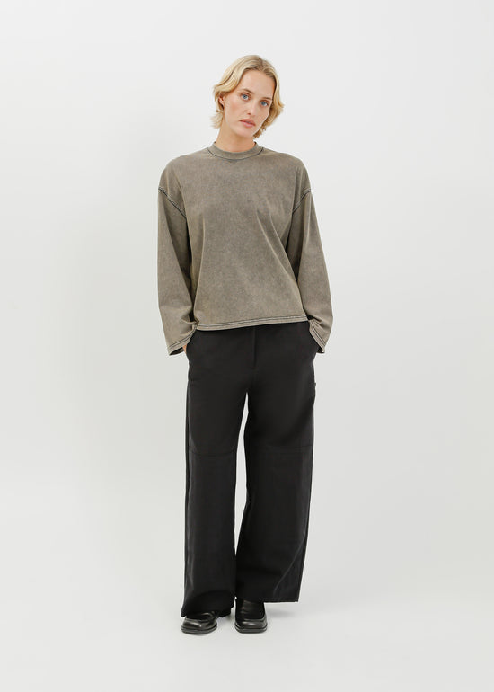 Weaver Long Sleeve Tee / Stone