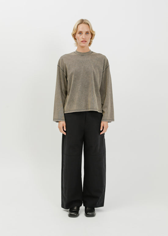Weaver Long Sleeve Tee / Stone