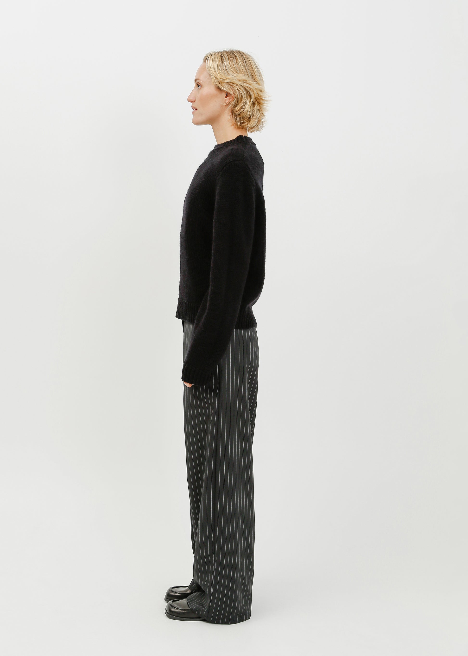 Waylen Knit Sweat / Black - 
Black (image 2)