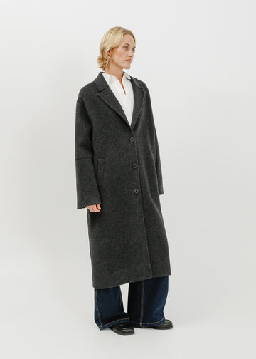 Leigh Coat / Charcoal