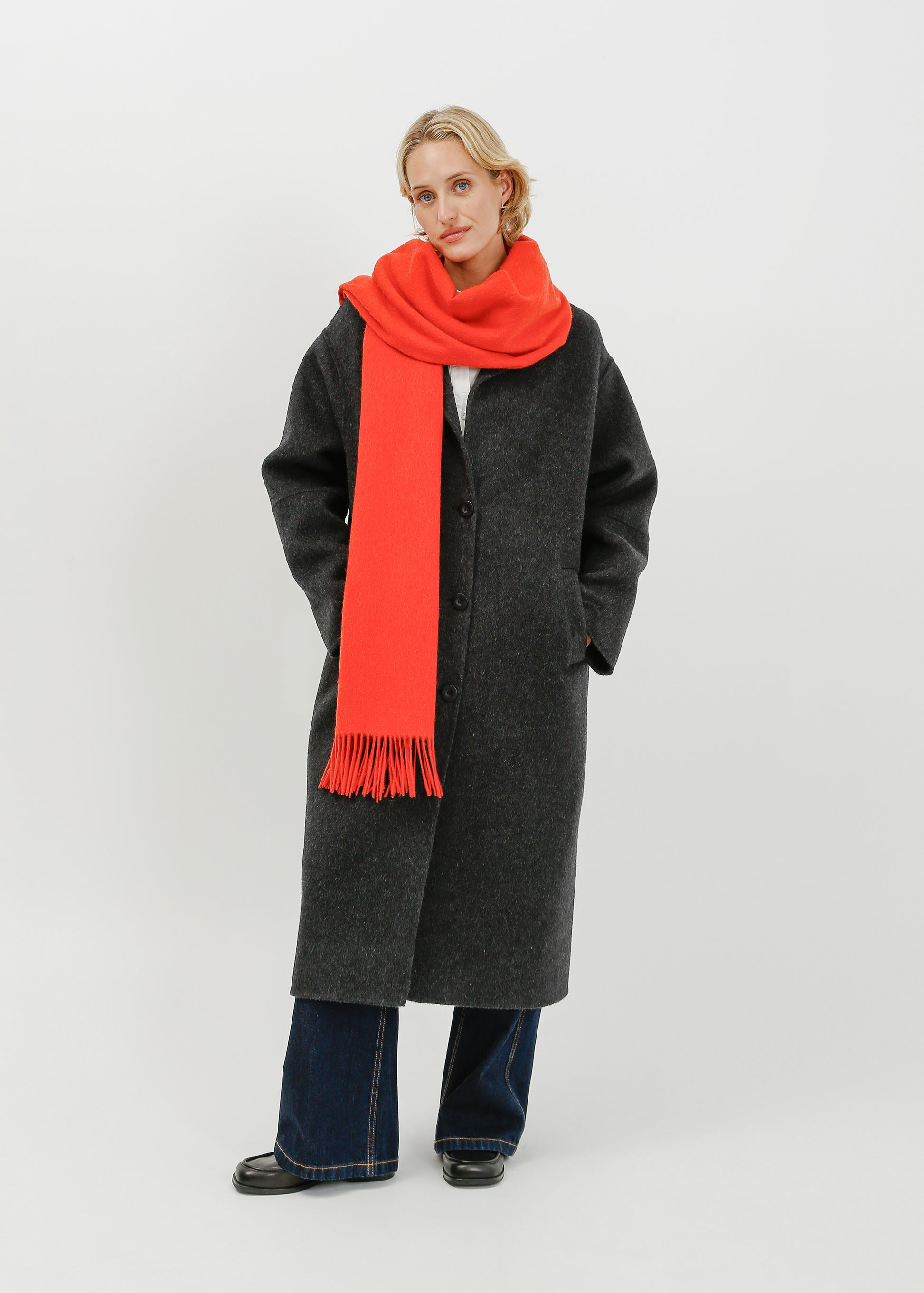 Francesca Scarf / Flame Marle - 
Flame Marle (image 1)