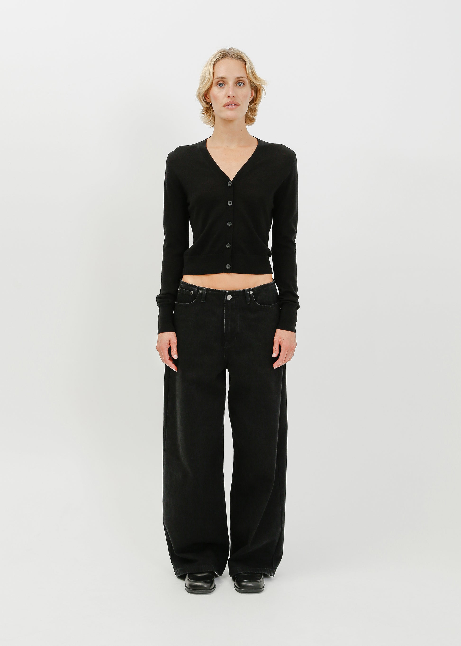 Rafi Knit Cardi / Black - 
Black (image 1)