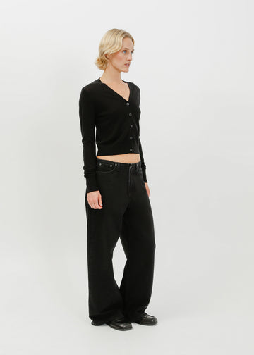 Rafi Knit Cardi / Black