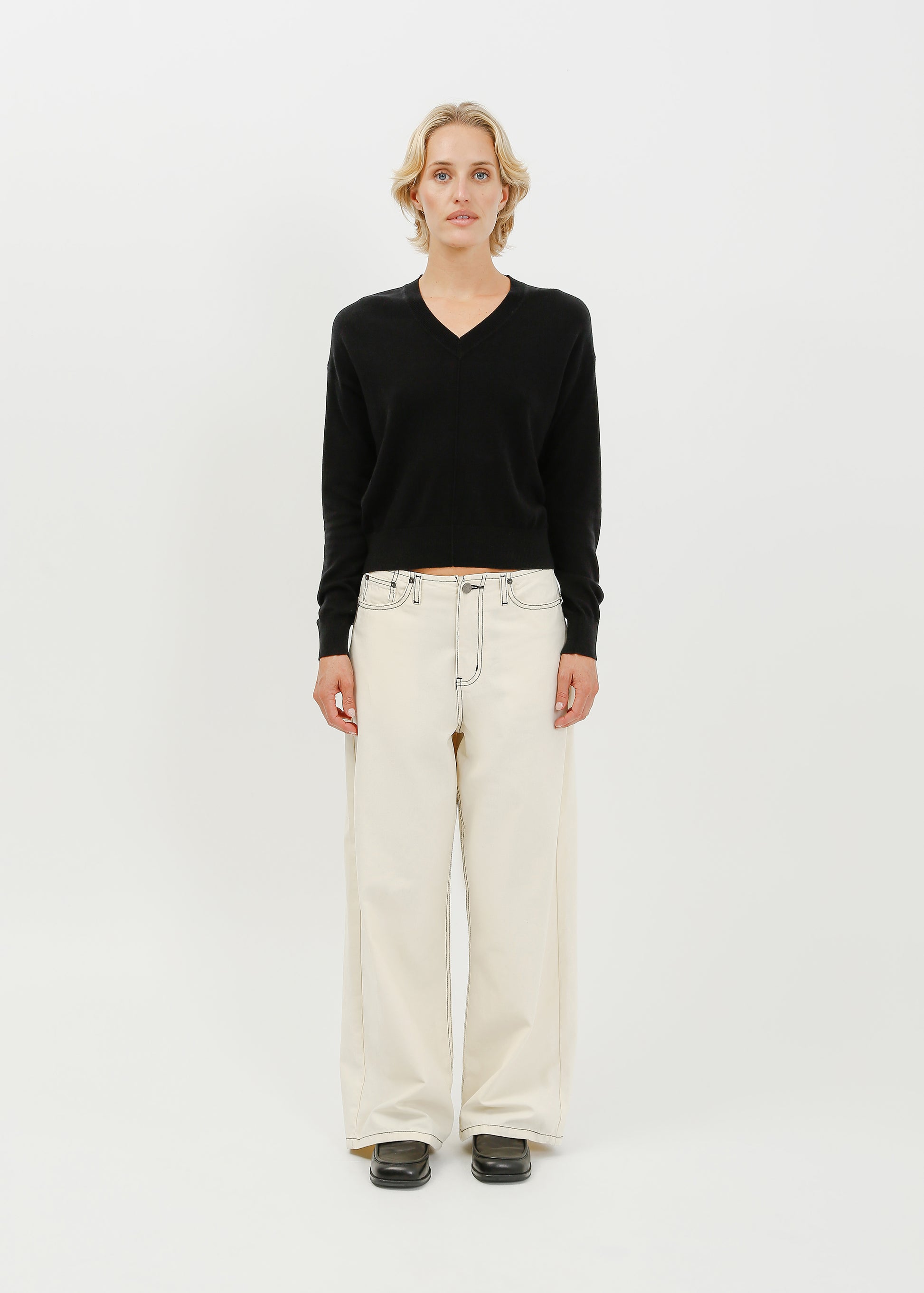 Nicolas Knit Top / Black - 
Black (image 6)