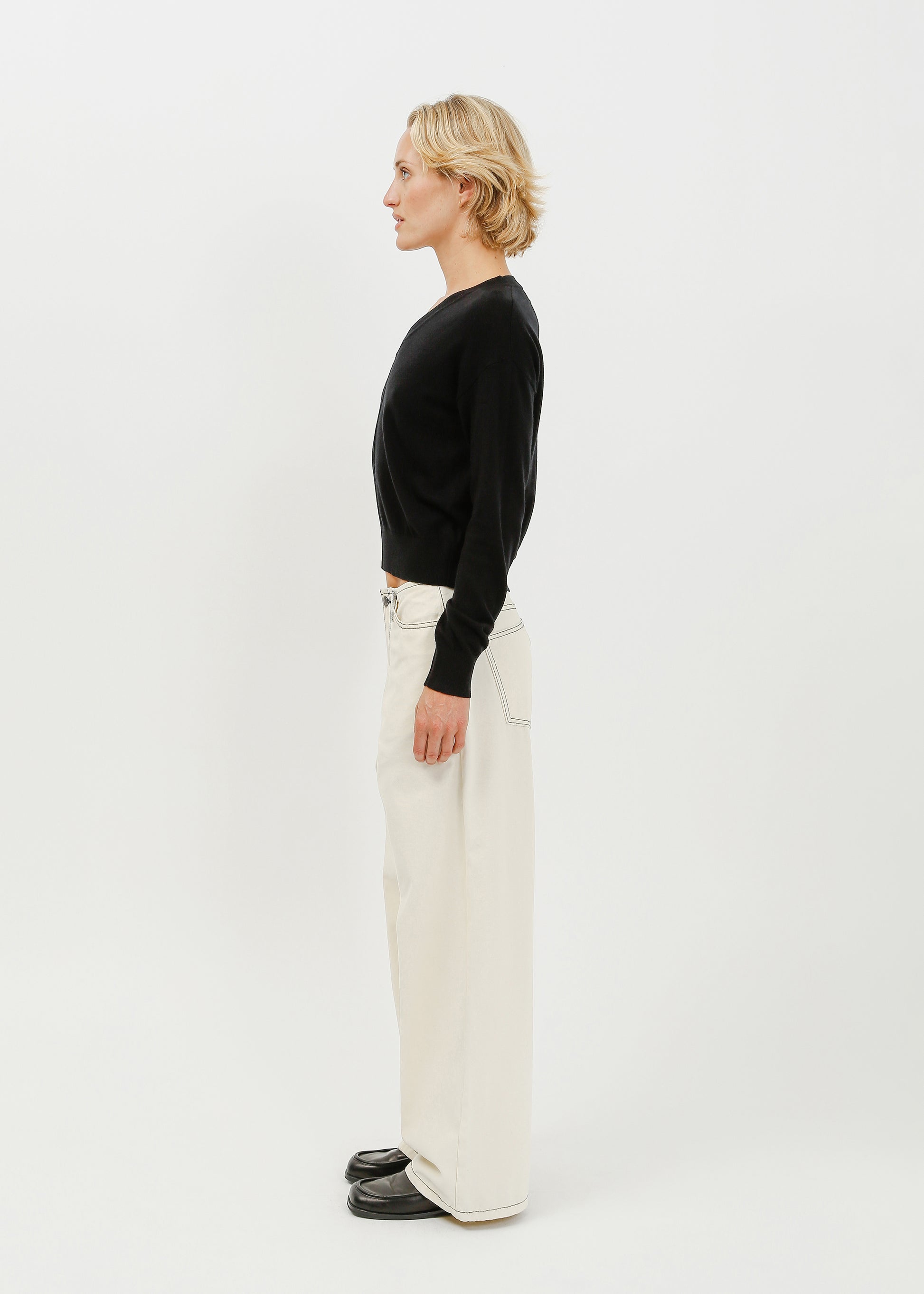 Nicolas Knit Top / Black - 
Black (image 8)