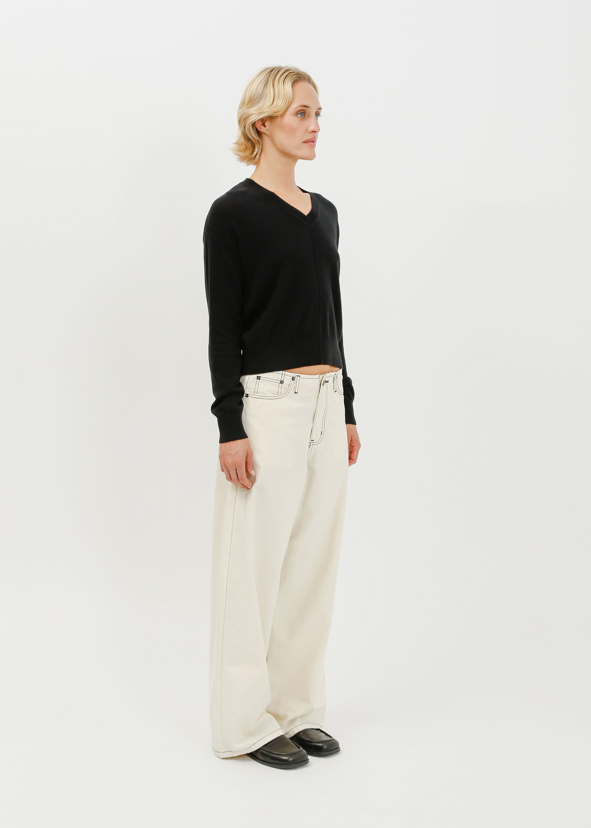 Nicolas Knit Top / Black - 
Black (image 7)