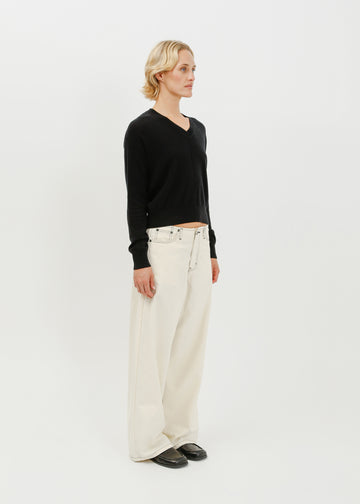Nicolas Knit Top / Black