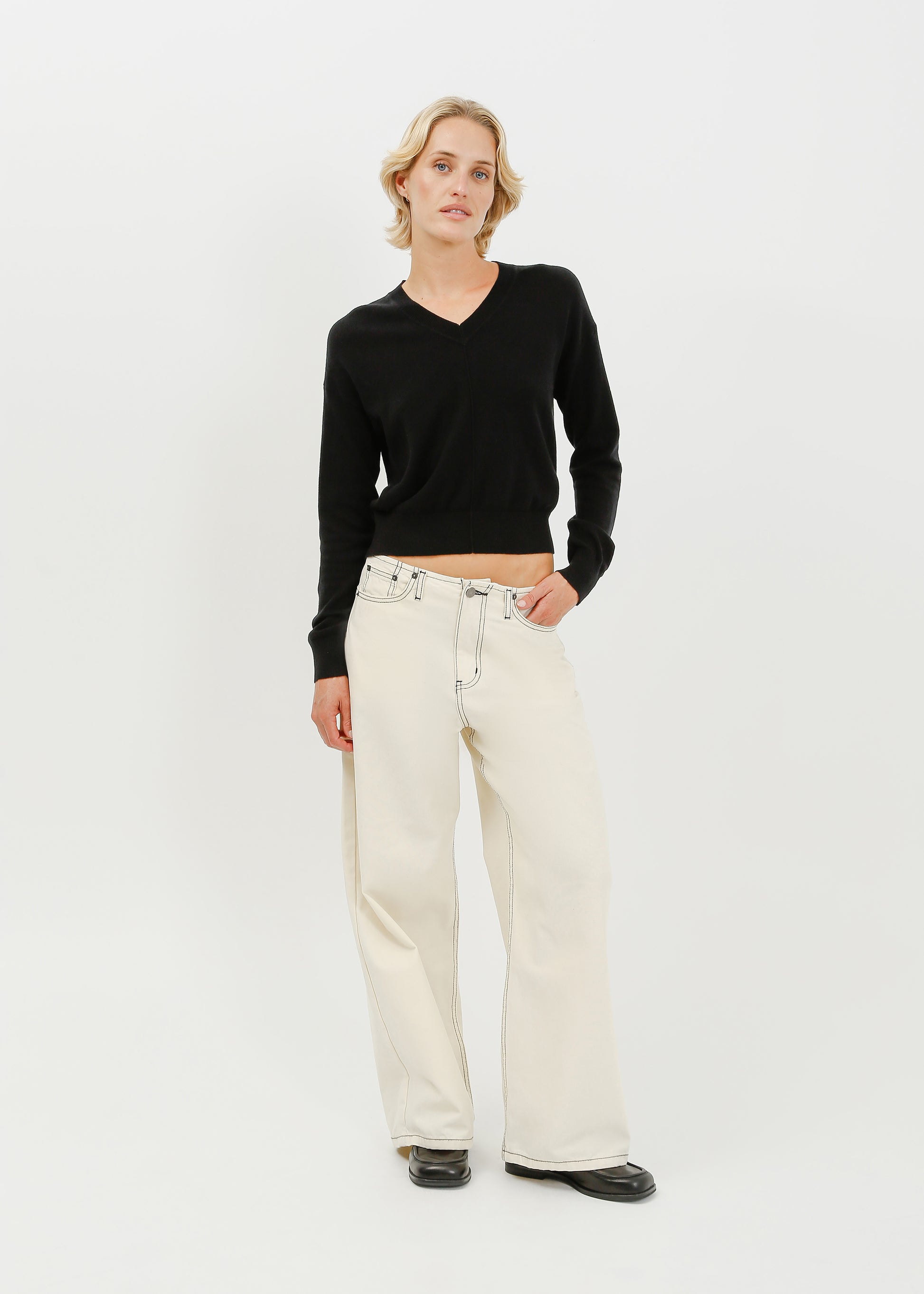 Nicolas Knit Top / Black - 
Black (image 10)