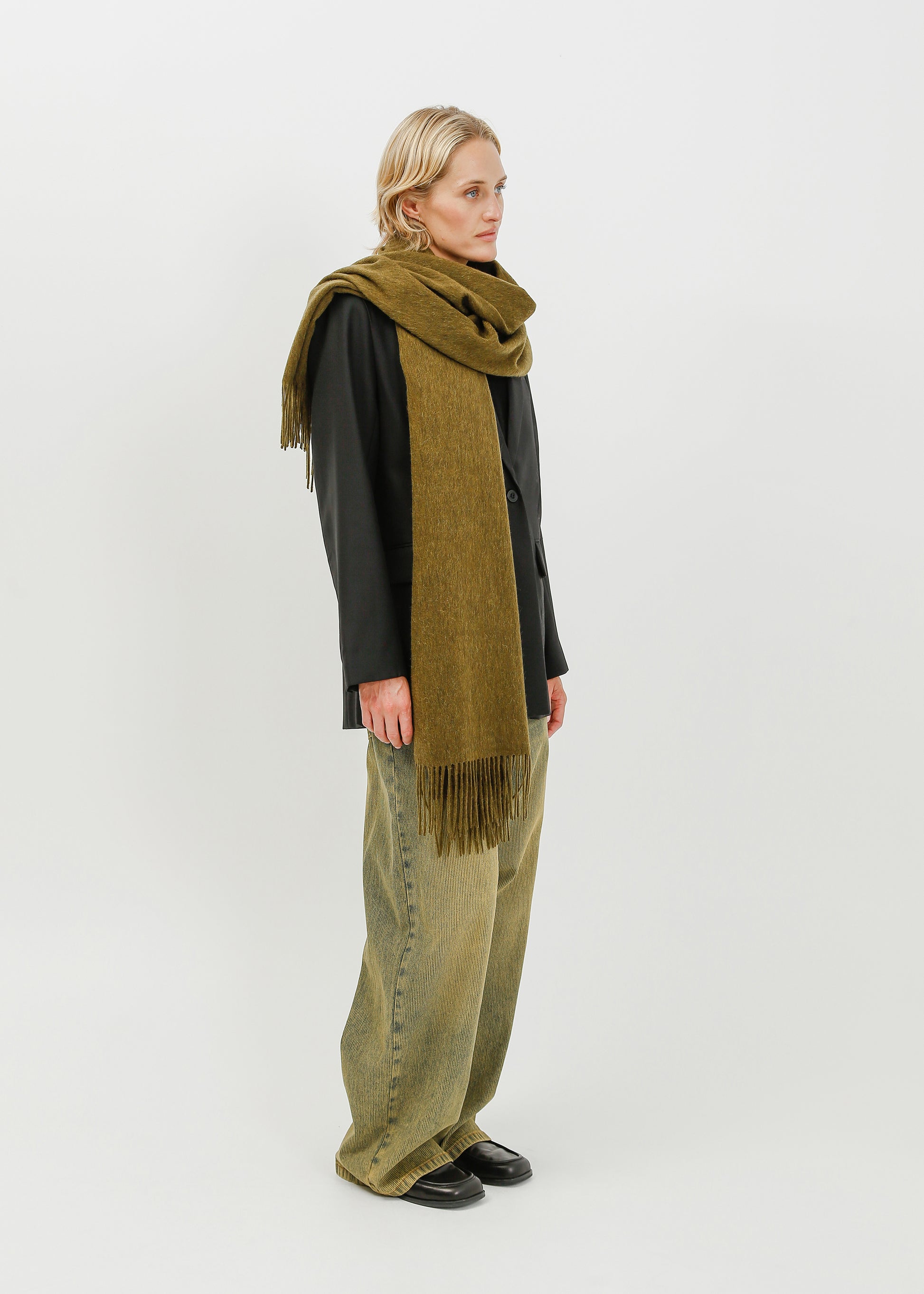 Francesca Scarf / Olive - 
Olive (image 2)