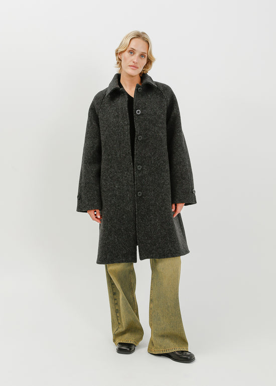 Saskia Coat / Charcoal