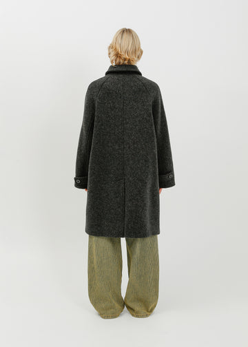 Saskia Coat / Charcoal