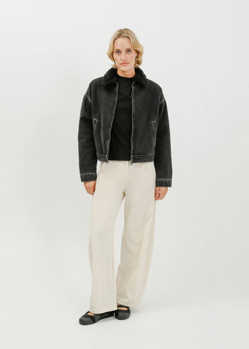 Pip Denim Jacket / Black