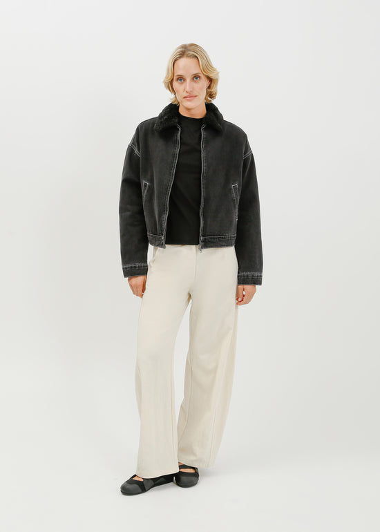 Pip Denim Jacket / Black