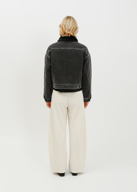 Pip Denim Jacket / Black