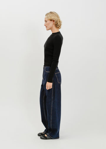 Hartford Knit Top / Black