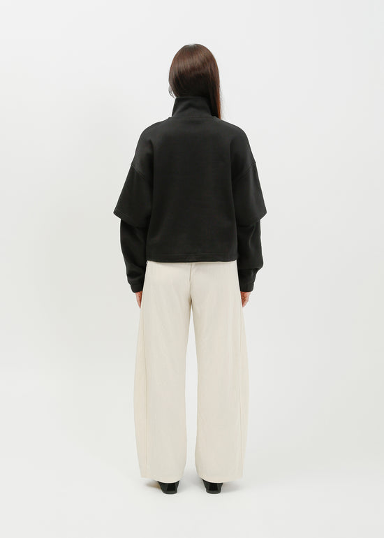 Carmine Sweat / Black