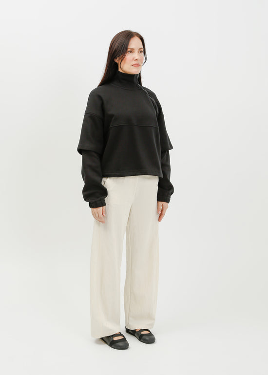 Carmine Sweat / Black