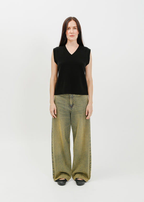 Zadie Knit Vest / Black