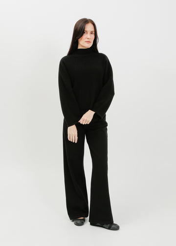 Bonnie Knit Sweat / Black