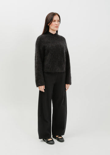 Myles Knit Sweat / Black