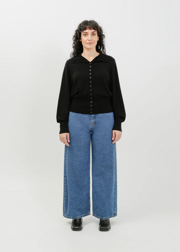 Valetta Knit Cardi / Black