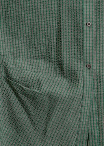 FIFER SHIRT / GREEN-GREY