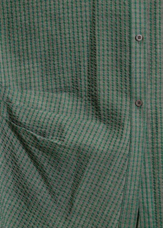 FIFER SHIRT / GREEN-GREY