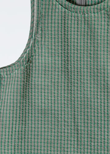 LESLIE TOP / GREEN-GREY