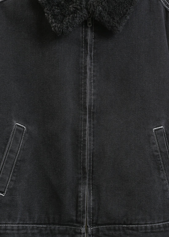Pip Denim Jacket / Black