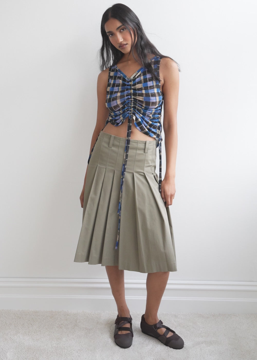 Macie Skirt / Taupe - 
Taupe (image 2)
