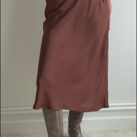 Arlo Dress / Chocolate - 
Chocolate (image 2)