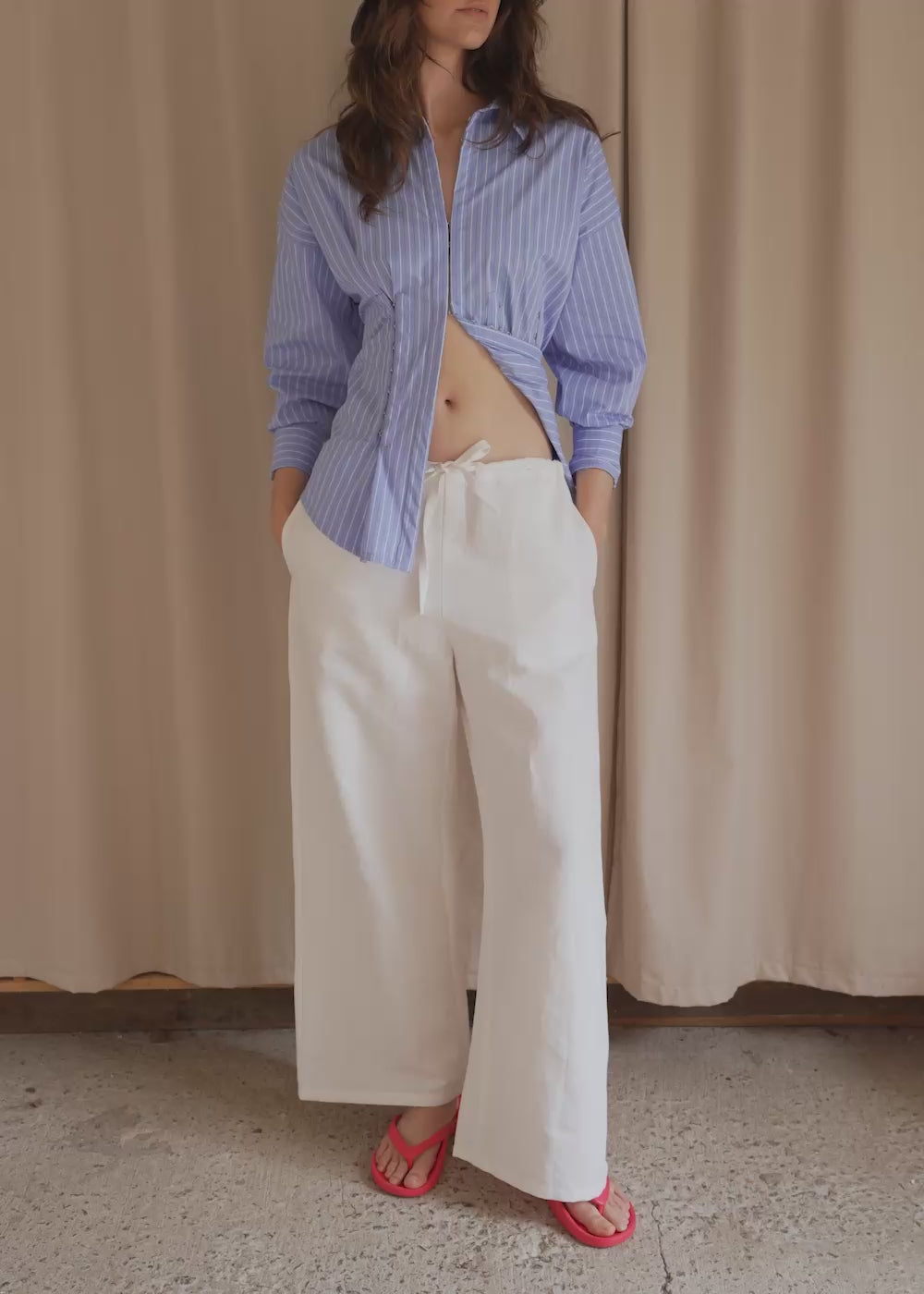 Rocco Pant / White - 
White (image 2)