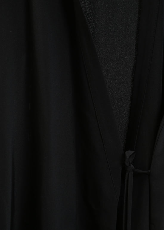 Selda Wrap Shirt / Black