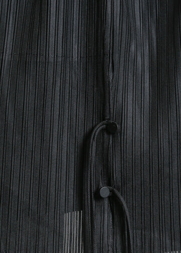 SILVANA PLEAT SHORT / BLACK