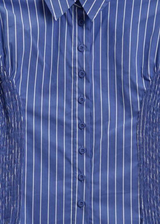 Tonya Shirt / Blue-White