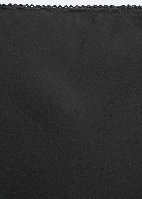 VAN SLIP SKIRT / ONYX