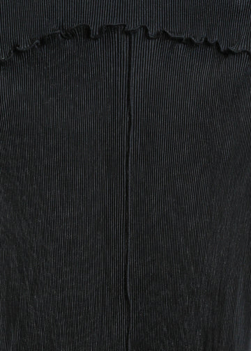 WALKER PLEAT TOP / BLACK