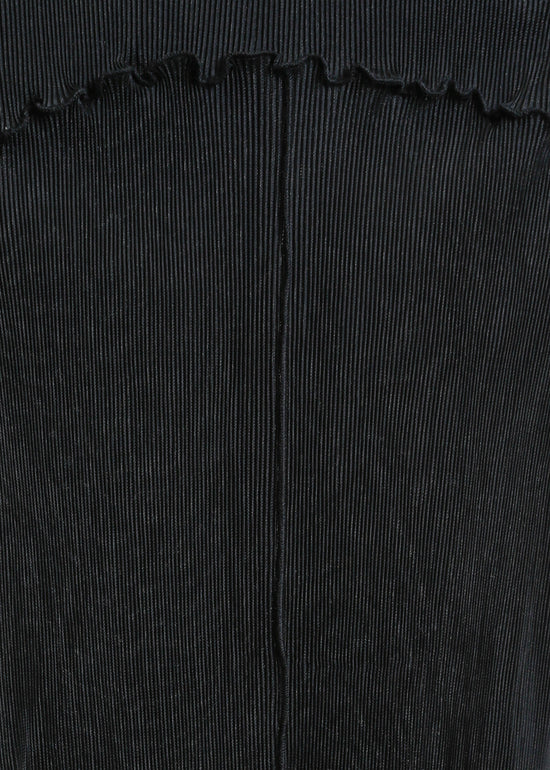 WALKER PLEAT TOP / BLACK